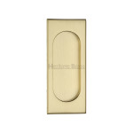 M Marcus Heritage Brass Flush Pull Handle 105 x 44mm